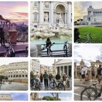 Lever du soleil à Rome : balade en vélo électrique et café en petit groupe.