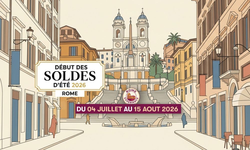 Soldes d’été 2026 à Rome, quand le shopping devient une expérience à savourer.