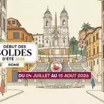 Soldes d’été 2026 à Rome, quand le shopping devient une expérience à savourer.
